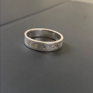 Sterling silver ring. SOLD